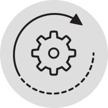 icon of interconnected gears